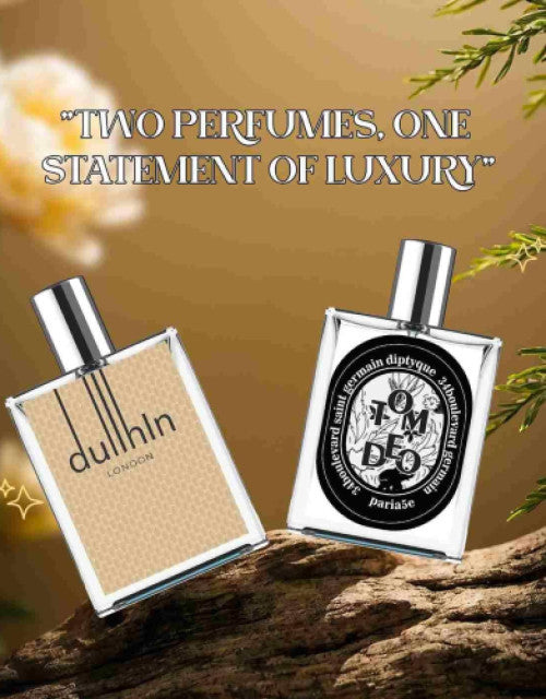Dullhin London and Tom Deo Luxurious Perfume Combo - BUY 1 GET 1 FREE