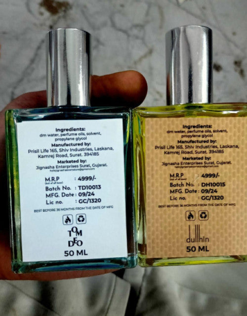 Dullhin London and Tom Deo Luxurious Perfume Combo - BUY 1 GET 1 FREE