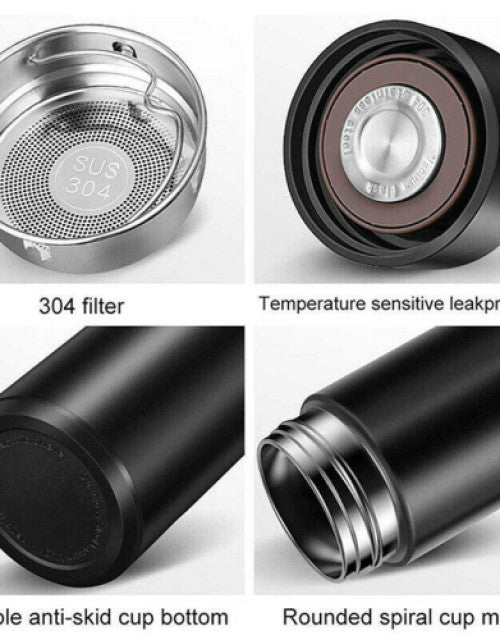 Hot & Cool Smart Vacuum Insulated Thermos Water Bottle With Smart LED Temperature Display