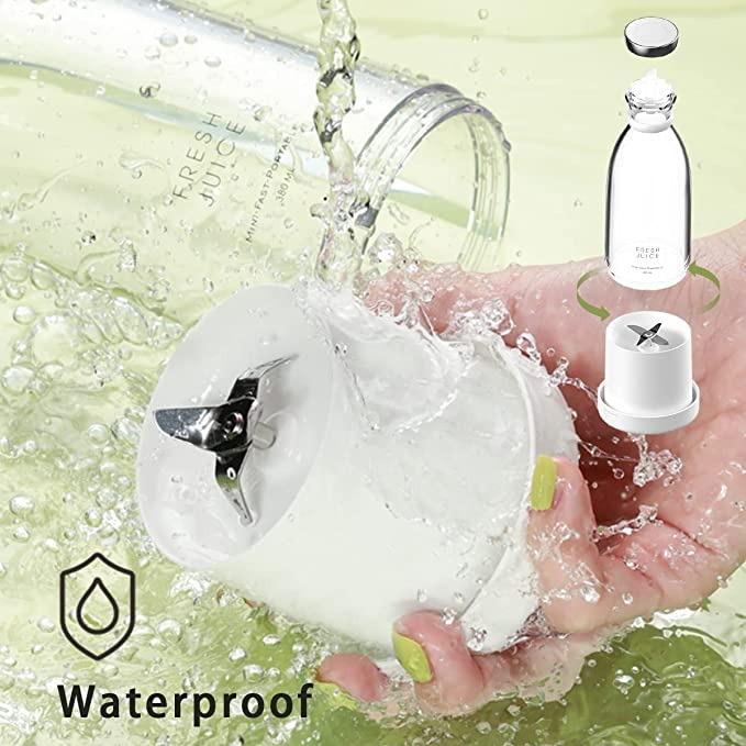 Fresh Juice Portable Blender 350ML Grinder For Smoothie or Shakes, Mini Juicer