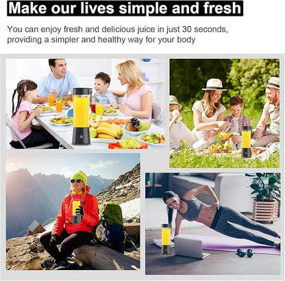 2-in-1 Juicer Bottle | Compact & Sleek | Travel-Friendly