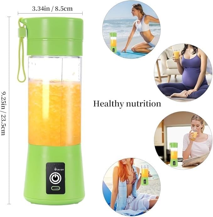 2-in-1 Juicer Bottle | Compact & Sleek | Travel-Friendly