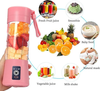 2-in-1 Juicer Bottle | Compact & Sleek | Travel-Friendly